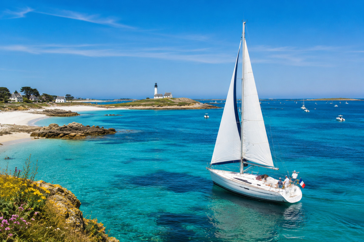 Les meilleurs spots pour faire de la voile dans le Finistère Sud